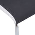Swen Studio -  Cantilever Dining Chairs 6 pcs Black Fabric